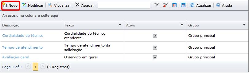 PesquisaSatisfacao - QuestaoPesquisa