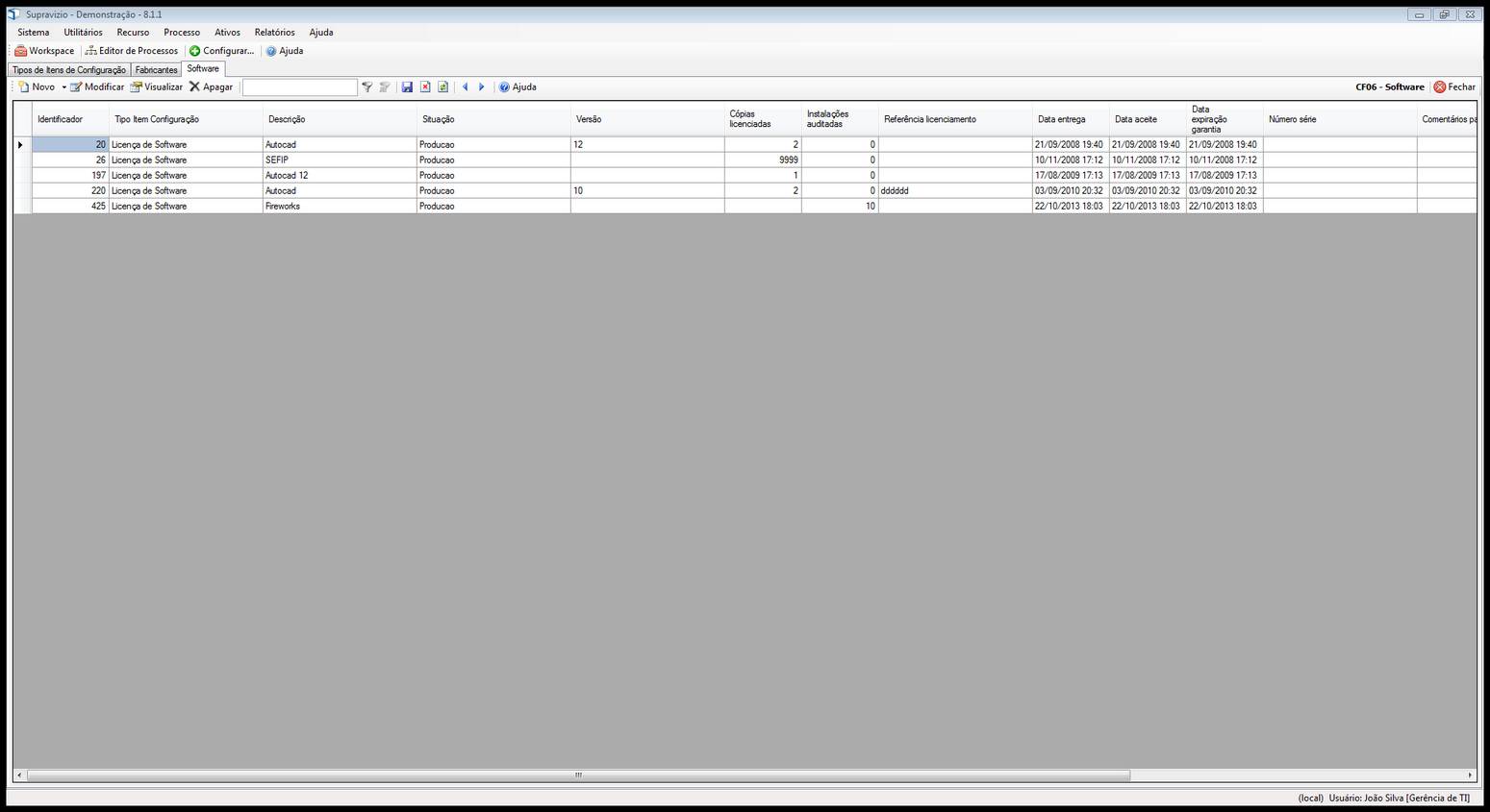 Software_CRUDLista